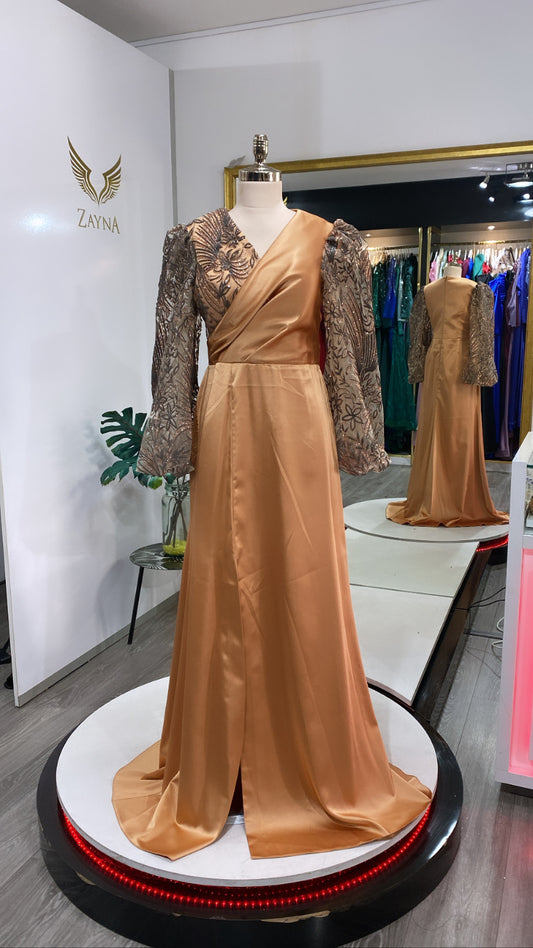 Elegant yellowish dress