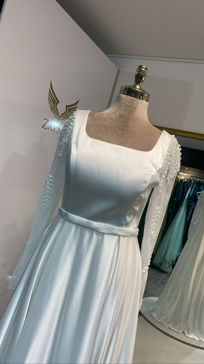 Elegant Lady Celebrity Bandage Midi Dress Mature White Dress