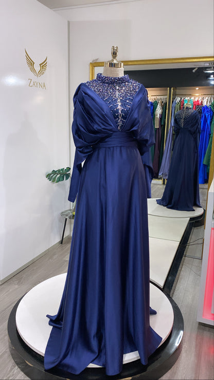 Edited dark blue dress